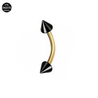 Banan gold/black Spike - obrazek 1